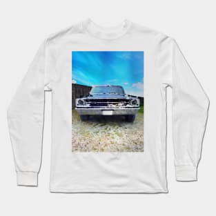 Watercolor of a vintage car Long Sleeve T-Shirt